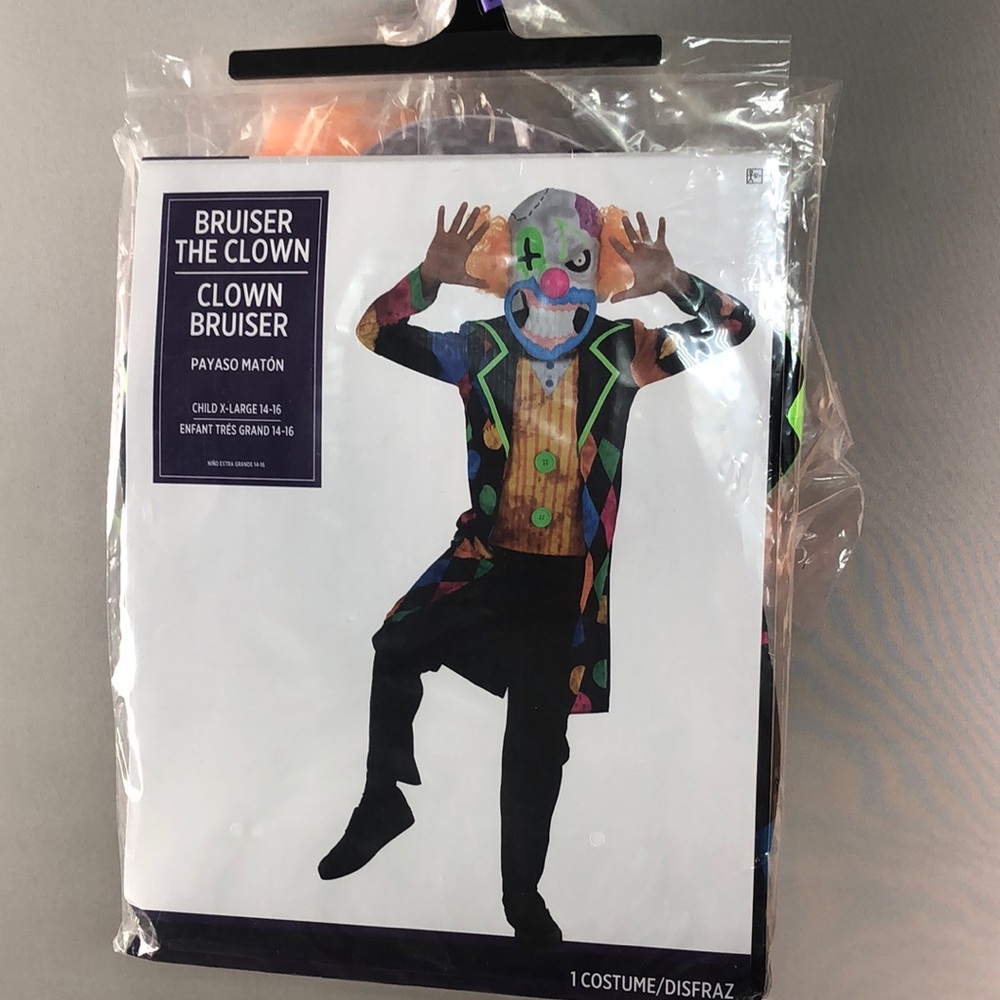 Bruiser The Clown Kids Costume - Multicolor